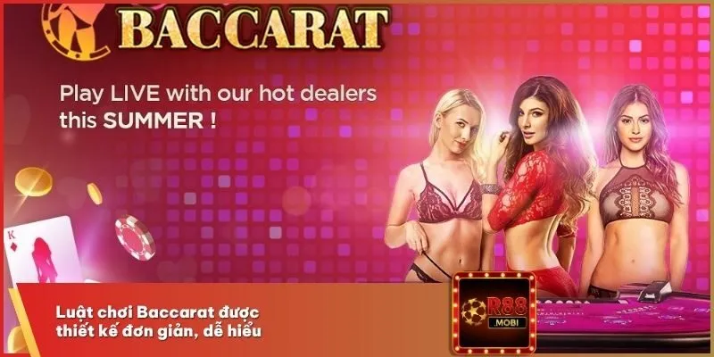 Baccarat R88 - Game Bài Casino Thịnh Hành Nhất 2025 2 Luật chơi Baccarat được thiết kế đơn giản, dễ hiểu