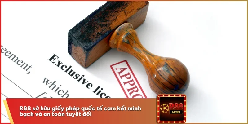 Trang chủ 17 R88 sở hữu giấy phép quốc tế cam kết minh bạch và an toàn tuyệt đối